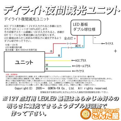 画像1: デイライト夜間減光ユニット