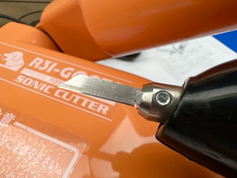 画像2: 中古オレンジ超音波カッターR31GONTA特別モデル:溶着刃新品プレゼント