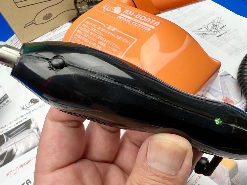画像3: 中古オレンジ超音波カッターR31GONTA特別モデル:溶着刃新品プレゼント