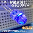 画像2: 自動点滅ブルーLED・ダミーセキュリティー (2)