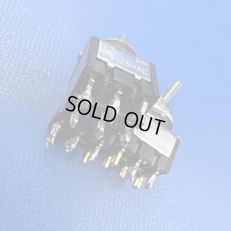 画像2: トグルスイッチONON２回路★NORIが使用済み中古3個動作問題なし (2)