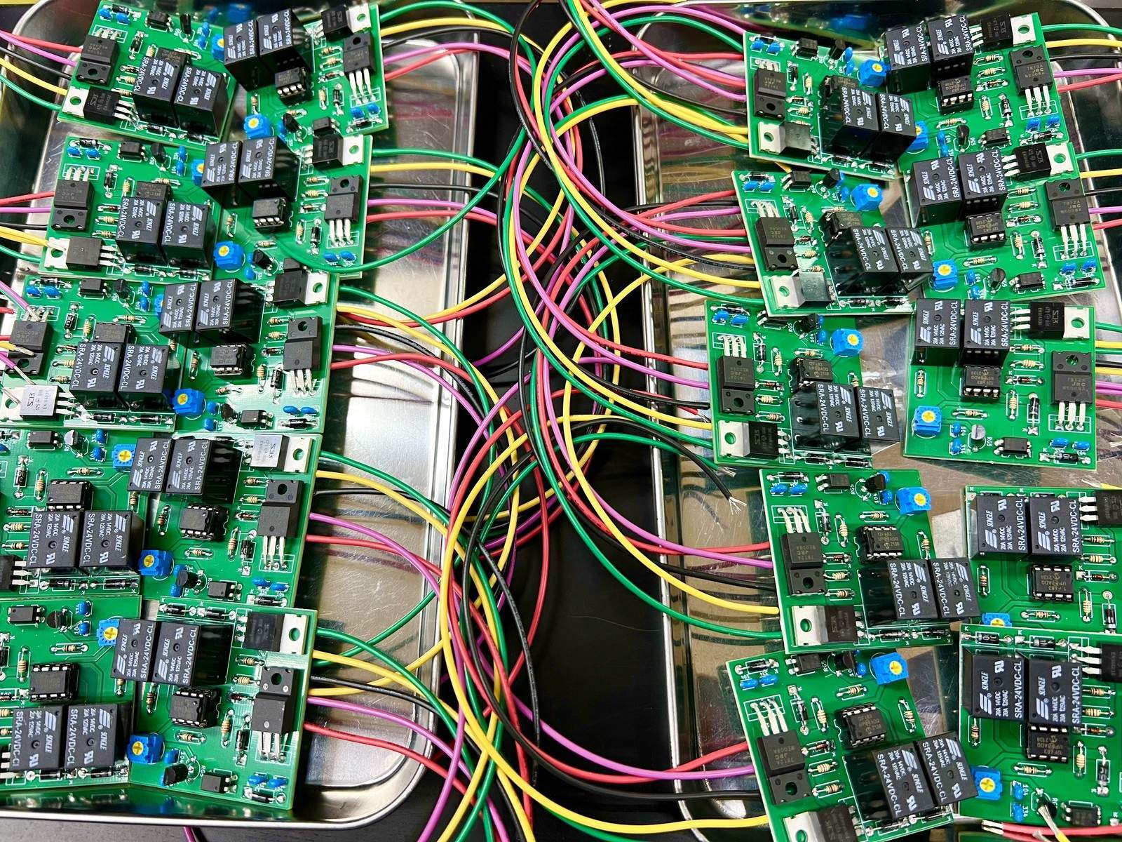 ごんた屋ラボで製作中の電子ユニット