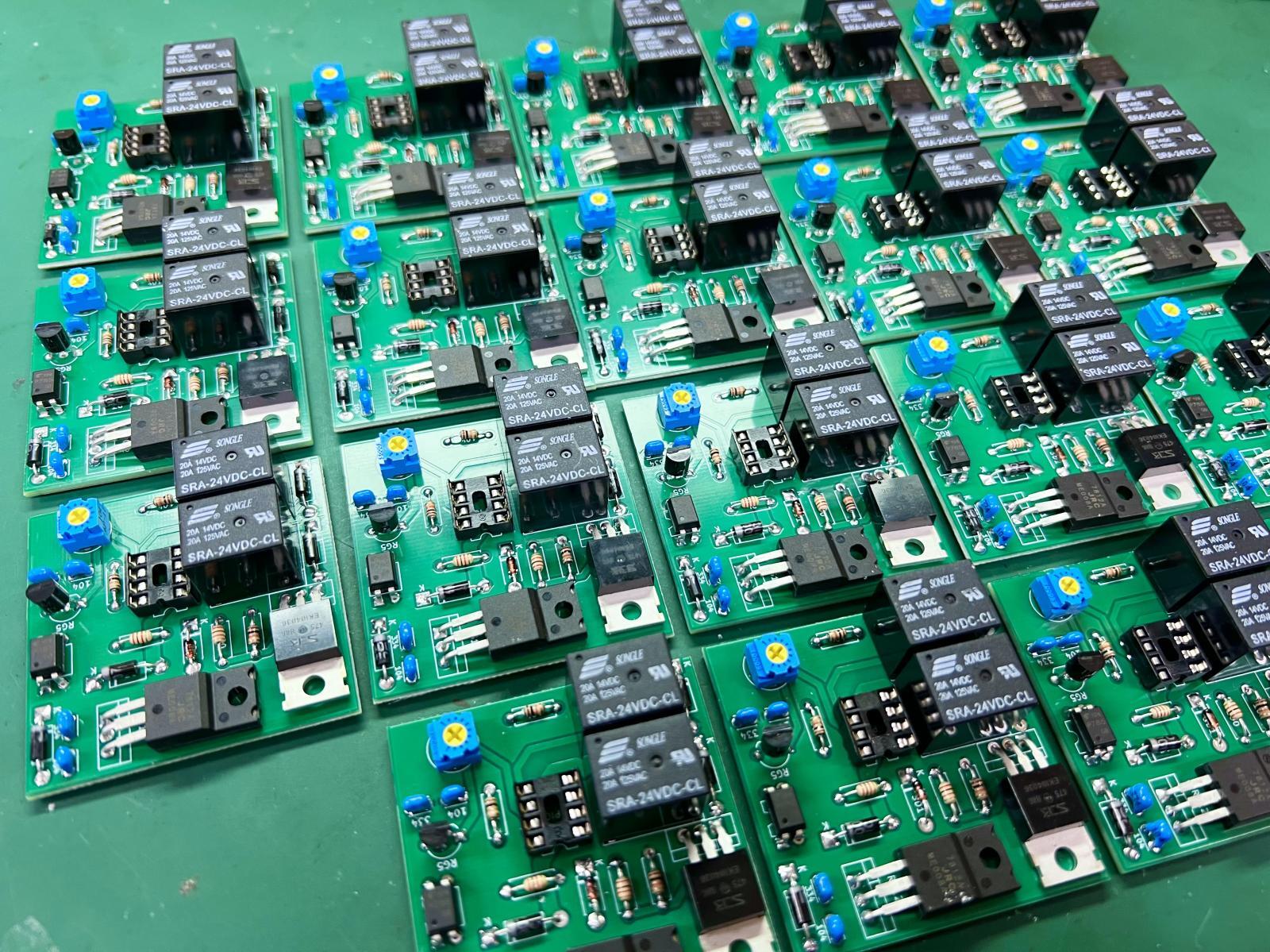 W球化ユニット 製作工程